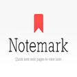 Icon of program: Notemark — Quick note web…