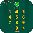 Иконка программы: Applock - Christmas Numbe…