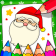 Ícone do programa: Christmas Coloring Book G…