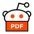 أيقونة البرنامج: Reddit Save as PDF