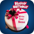 Write Name on Birthday Cake