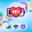 أيقونة البرنامج: Emoji Battery Widget
