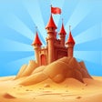 أيقونة البرنامج: Sand Castle: Tap  Build