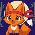 Ikon program: Ninja Fox: Ninja Wall Jum…