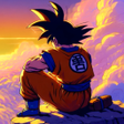 Ikon program: Goku Watching Sunset Drag…