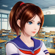 Иконка программы: High School Girl Simulati…