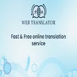 Icon of program: Web Translator