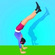 أيقونة البرنامج: Flex Girls 3D - Yoga Chal…