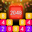 プログラムのアイコン：Number Drop 2048 Merge Bl…