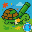 أيقونة البرنامج: Kids Paint & Coloring Fre…