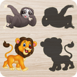 プログラムのアイコン：Animals Puzzle for Kids