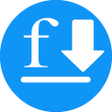 Ikon program: Video Downloader for face…