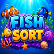 ไอคอนของโปรแกรม: Fish Sort: Relax Puzzle