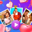 プログラムのアイコン：Love video maker with son…