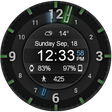 Ícone do programa: Galaxy Glow HD Watch Face