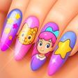Ícone do programa: Princess nail art spa sal…