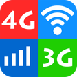 Иконка программы: WiFi 5G 4G 3G Speed Test …