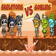 Goblins vs Skeletons Game - HTML5 Game