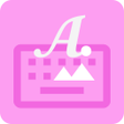 Programın simgesi: Cool Fonts Keyboard Wallp…