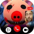 Scary Piggy Video Call horror