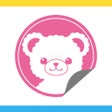Ikona programu: ぺたっときゃらオリジナルシールがすぐ届く
