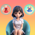 ไอคอนของโปรแกรม: Dress Up 3D: Left or Righ…