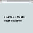 Melania Trump Motivational Quotes