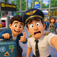 Icoon van programma: Plane Passengers Chaos Si…