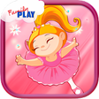 Ikona programu: Ballerina Kids Games Free