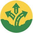 Biểu tượng của chương trình: Quick Ride - Carpool Bike…