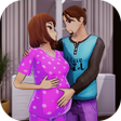 Ícone do programa: Anime Pregnant Mom Simula…