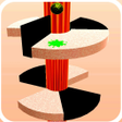 程序图标：Helix Jump - Jump Ball 3D