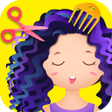 ไอคอนของโปรแกรม: Hair salon games : Hairdr…