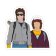 stranger things Stickers for w