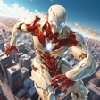 Ikon program: Super hero Flying iron je…