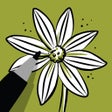 Icoon van programma: How to draw flowers tutor…