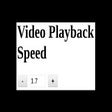 Ikon program: Video Playback Speed
