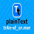 Ikon program: Plain Text Transformer