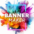 Ikon program: Banner Maker Photo and Te…