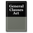 プログラムのアイコン：General Clauses Act 1897