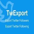 TwExport - Export Twitter Followers icon