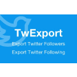 TwExport - Export Twitter Followers