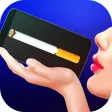 Smoking virtual cigarette pran