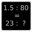 程序图标：Proportions only easy and…