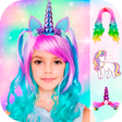 プログラムのアイコン：Unicorn Photo Stickers