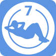 Ikona programu: 7 min Abs Workout Challen…