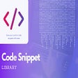 程序图标：Code Snippet Library