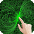 ไอคอนของโปรแกรม: Galaxy Particles - Calm g…