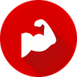 プログラムのアイコン：Bulk: Workout Tracker  Me…