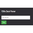 프로그램 아이콘: YDKe Deck Parser